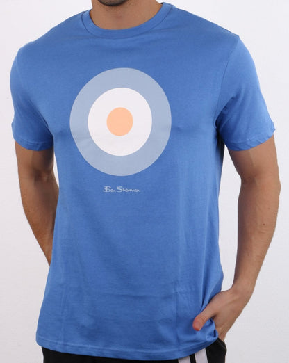 Ben Sherman Target T-Shirt Blau