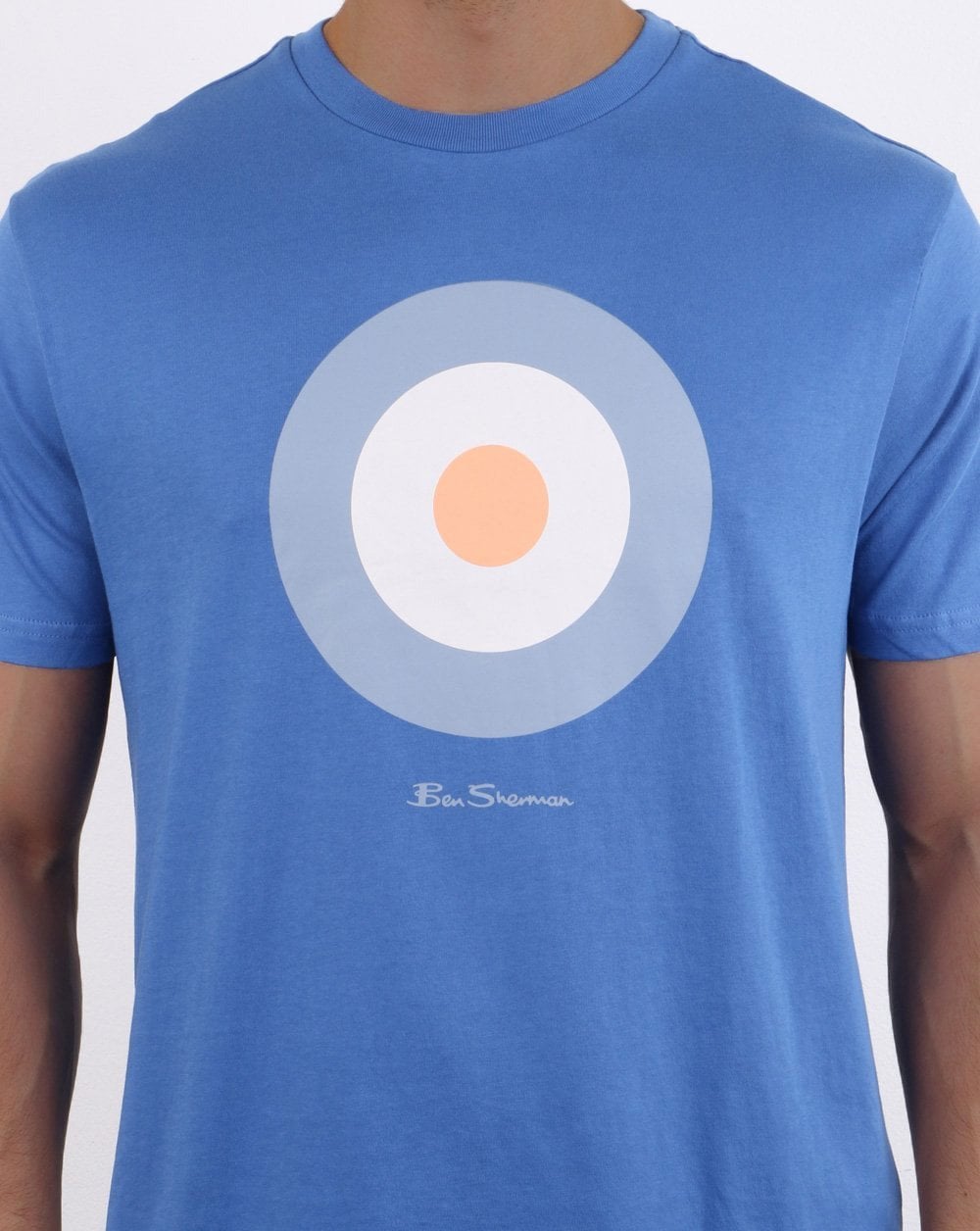 Ben Sherman Target T-Shirt Blau