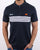 Ellesse Vilas Stripe Polo Shirt Navy