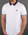 Fila Vintage Contrast Polo Shirt White/Navy