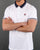 Fila Vintage Contrast Polo Shirt White/Navy