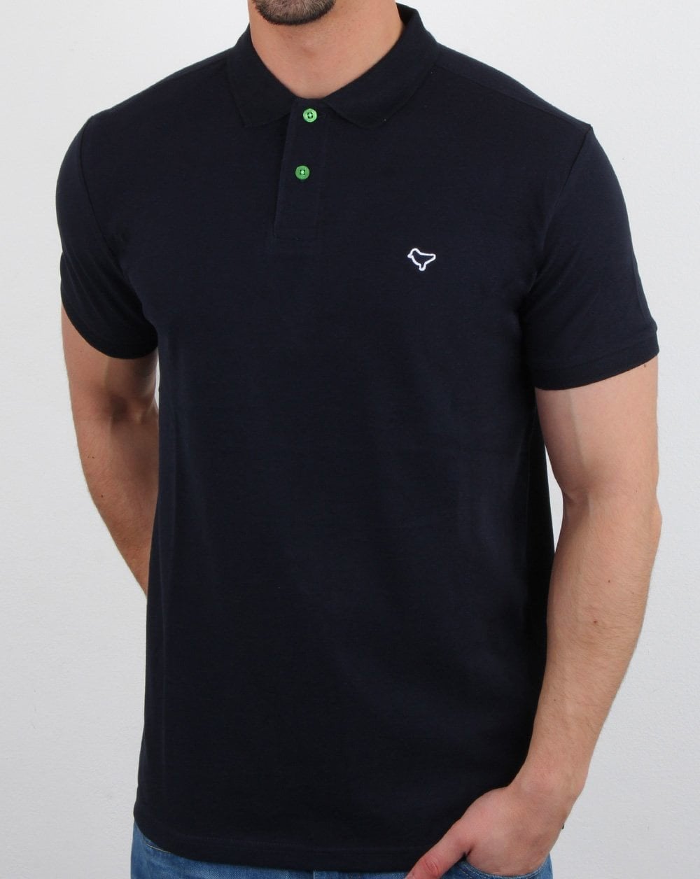 Weekend Offender Dove Poloshirt, Marineblau