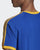 Adidas Originals 3 Stripes T Shirt Royal Blue/Golden Yellow