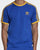 Adidas Originals 3 Stripes T Shirt Royal Blue/Golden Yellow