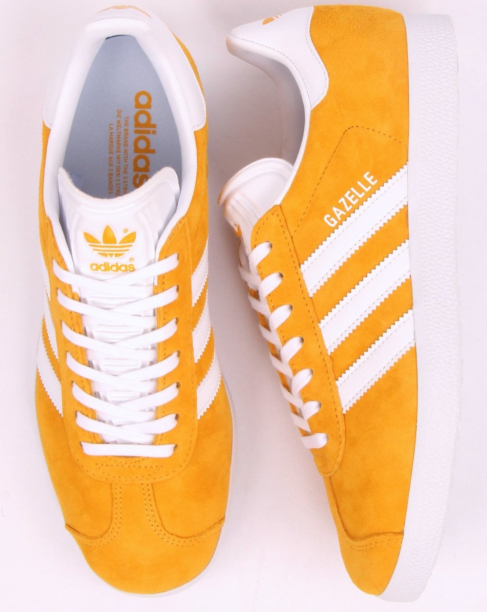 Adidas Gazelle Sneakers Goldgelb