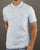 Pretty Green Tipped Polo Shirt Light Blue
