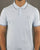 Pretty Green Tipped Polo Shirt Light Blue