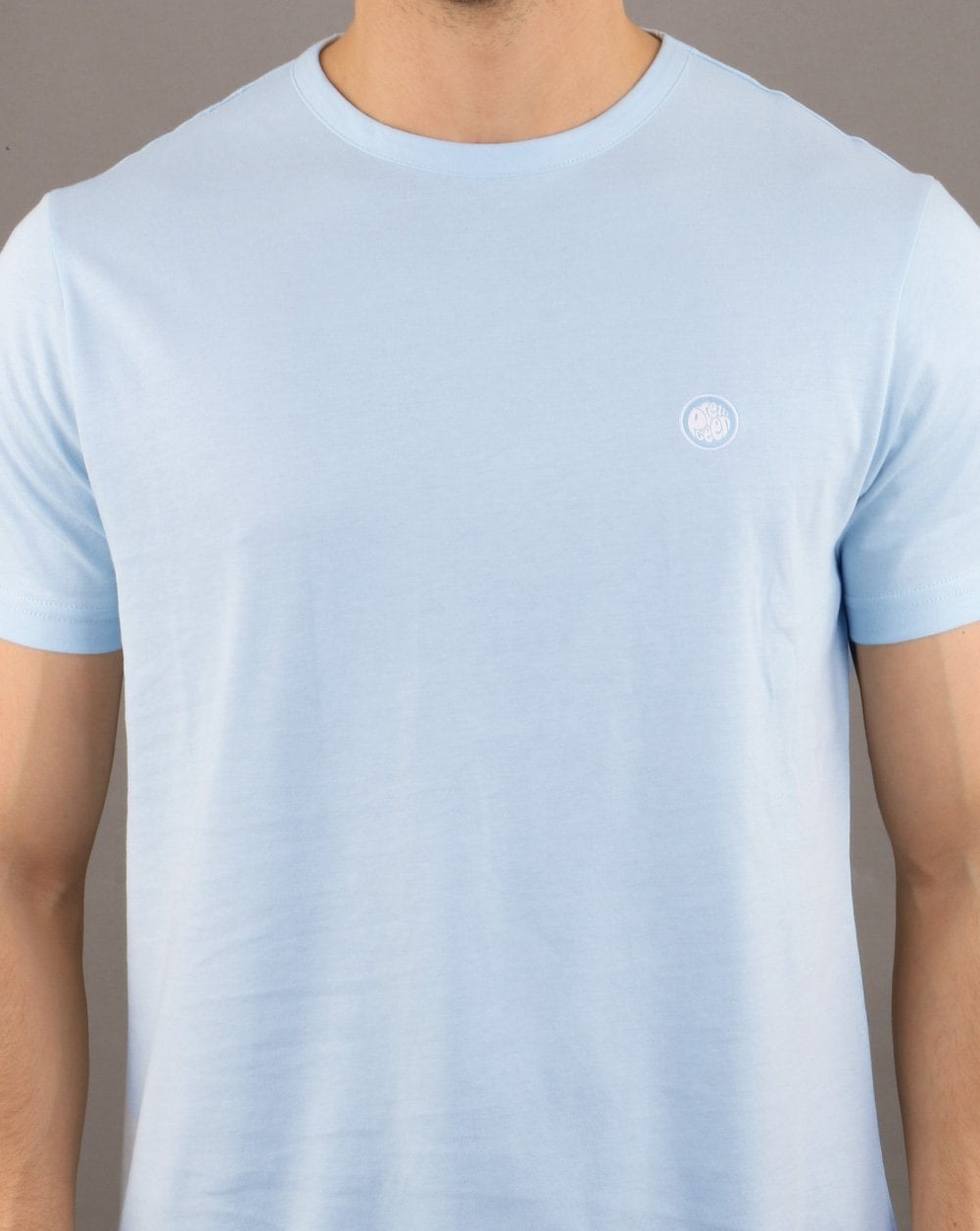 Pretty Green Mitchell T-Shirt Sky Blue