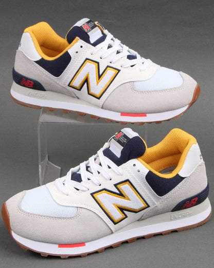 New Balance ML574 Sneaker Weiß