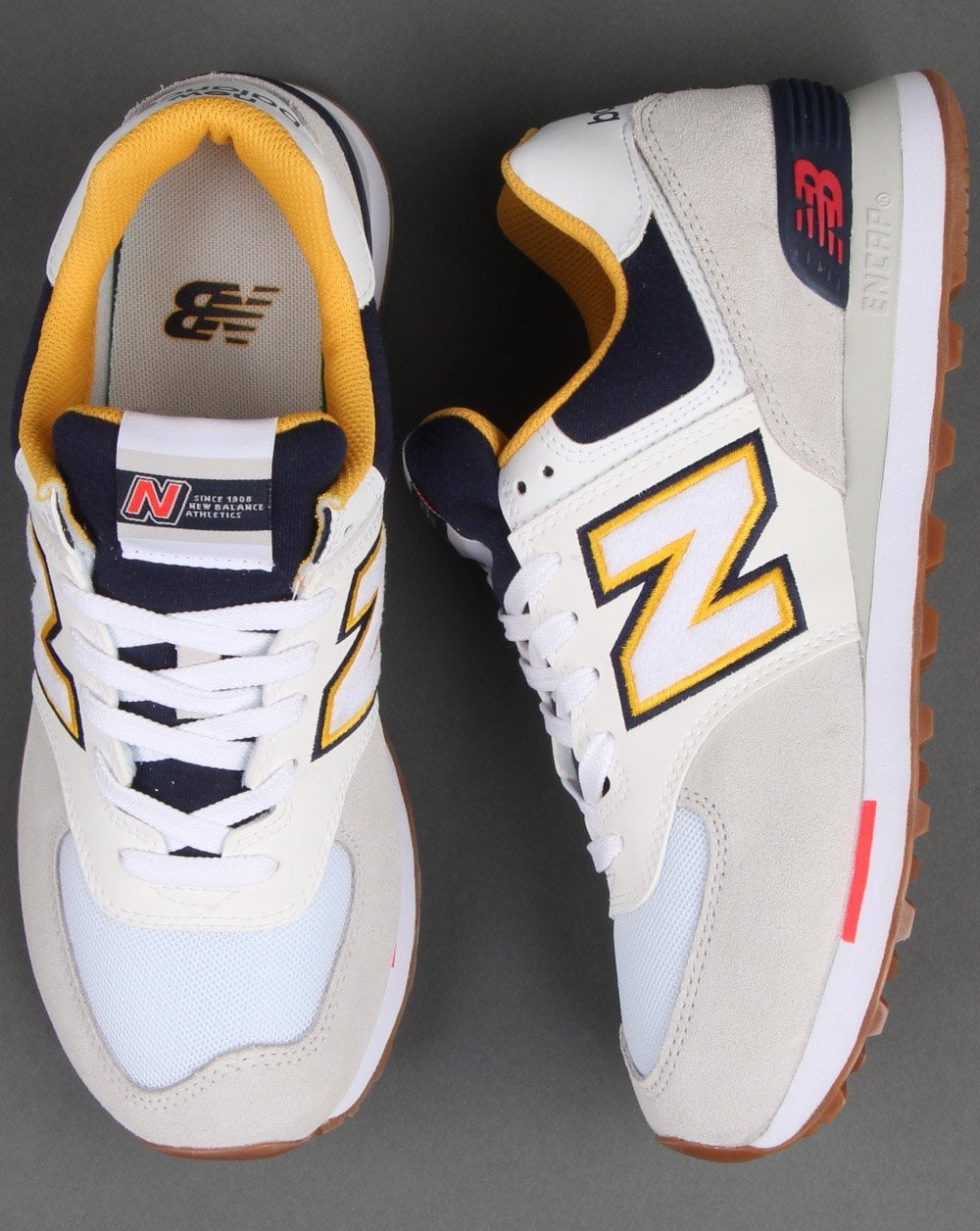 New Balance ML574 Sneaker Weiß