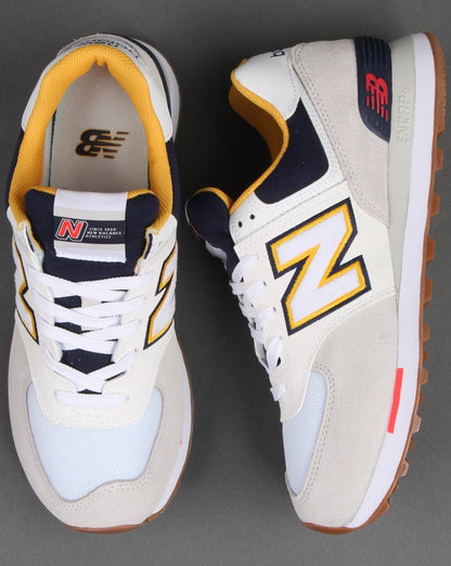 New Balance ML574 Sneaker Weiß