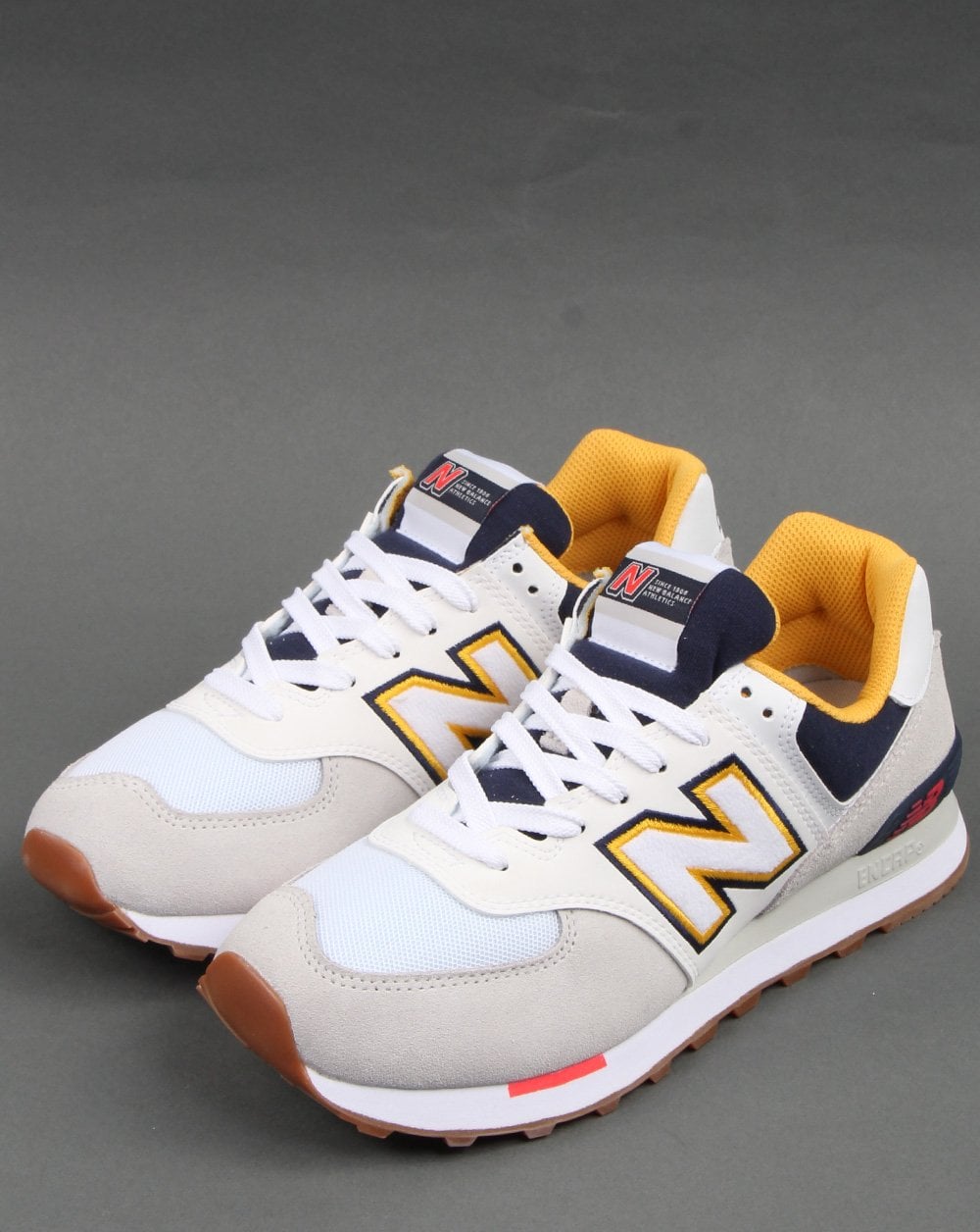 New Balance ML574 Sneaker Weiß