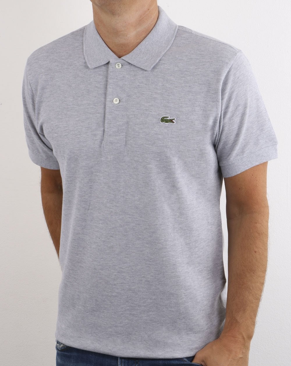 Lacoste Poloshirt hellgrau