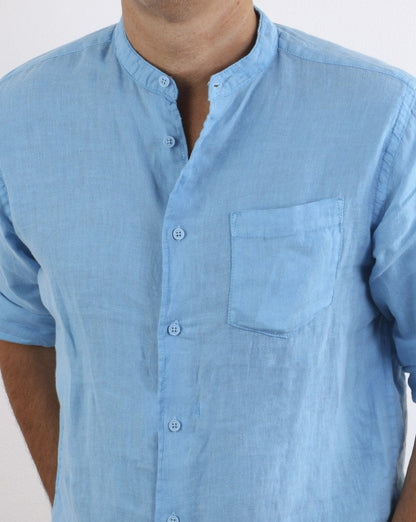 Benetton Langarmhemd Blau