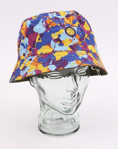 Pretty Green – Wendbarer Anglerhut mit Camouflage-Muster