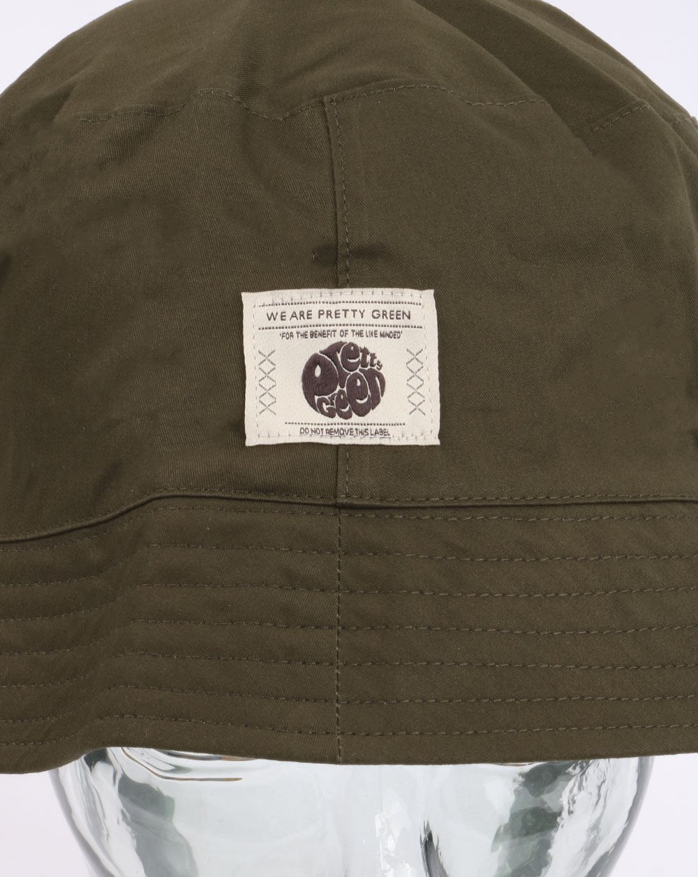 Pretty Green – Wendbarer Anglerhut mit Camouflage-Muster