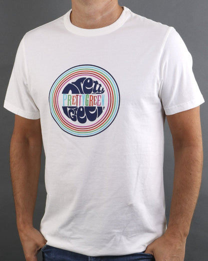 Pretty Green Norton T-Shirt Weiß