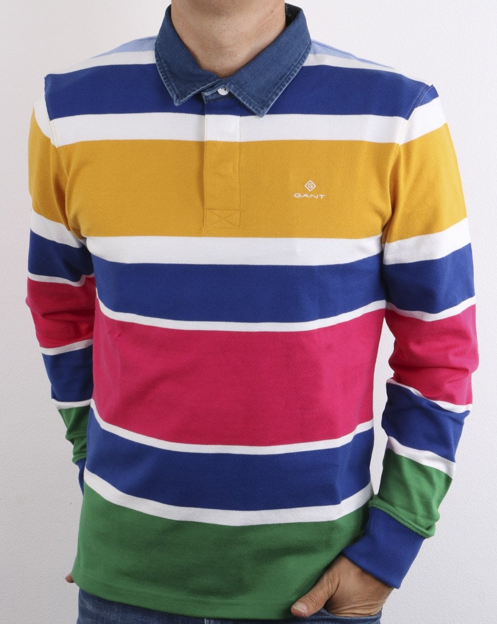 Gant Multi Stripe Heavy Rugger Multi