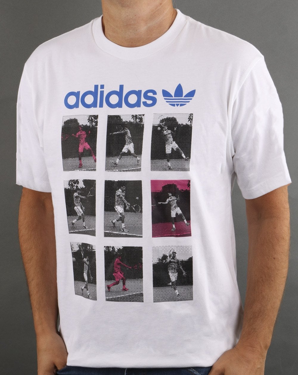 Adidas Originals Sport Card T-Shirt Weiß