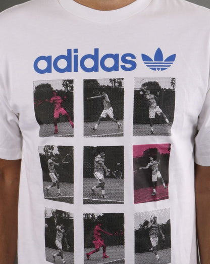 Adidas Originals Sport Card T-Shirt Weiß