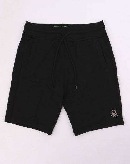 Benetton Lounge-Shorts Schwarz