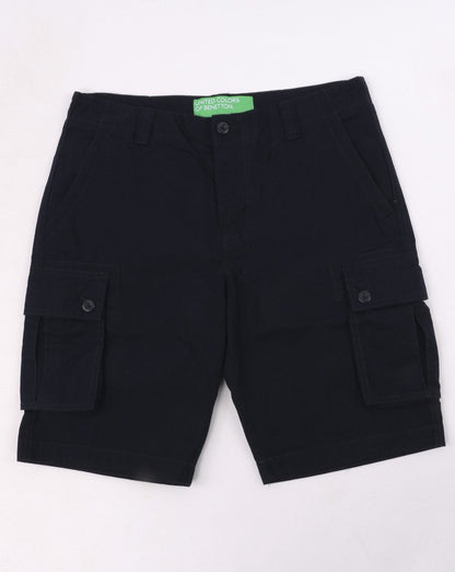 Benetton Combat Shorts Marineblau