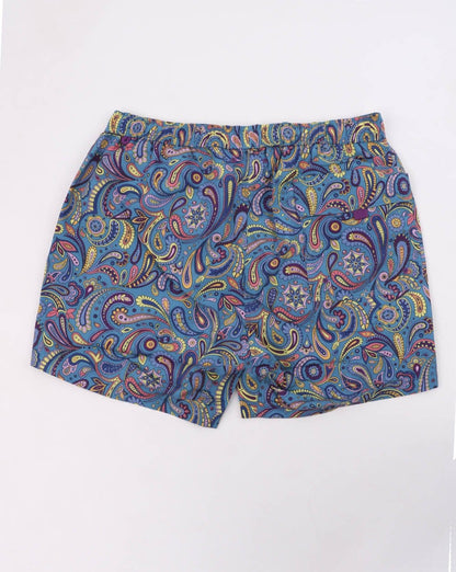 Pretty Green Festival Paisley Badeshorts