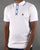Gabicci Vintage Linekar Polo Shirt White