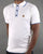 Gabicci Vintage Linekar Polo Shirt White