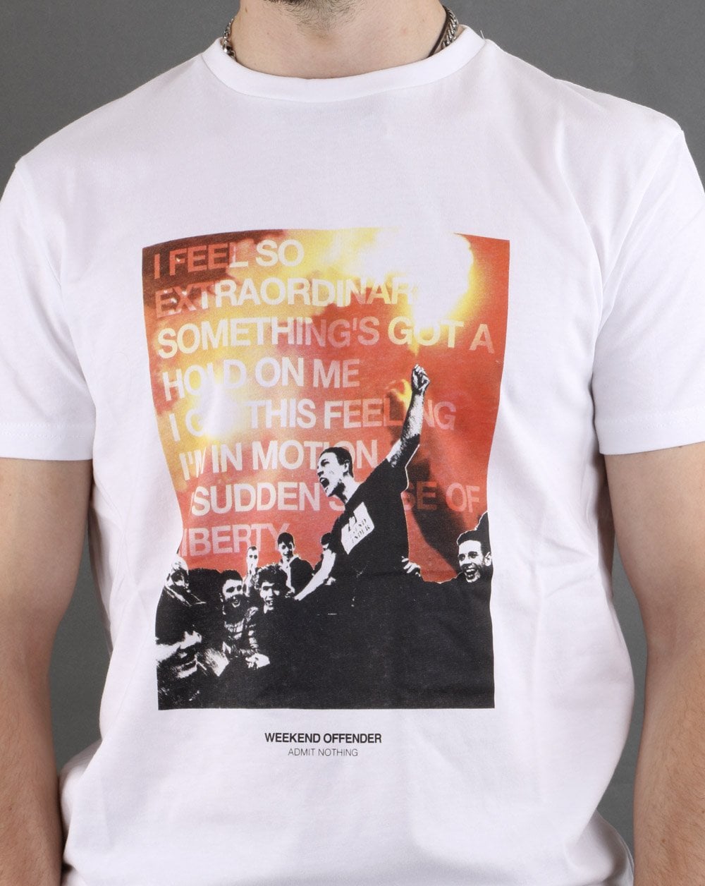 Weekend Offender True Faith T-Shirt Weiß