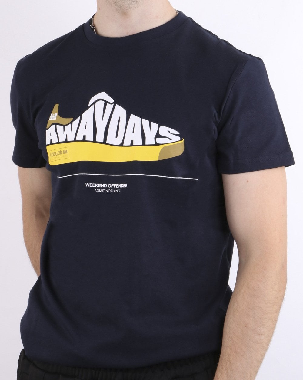 Weekend Offender Forest T-Shirt Marineblau