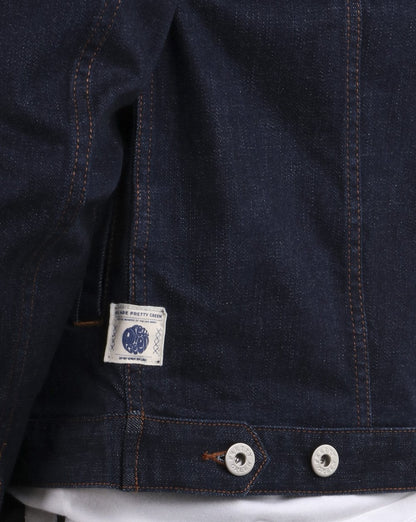 Pretty Green Jeansjacke, Marineblau