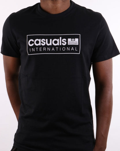 Weekend Offender Casuals International Schwarz