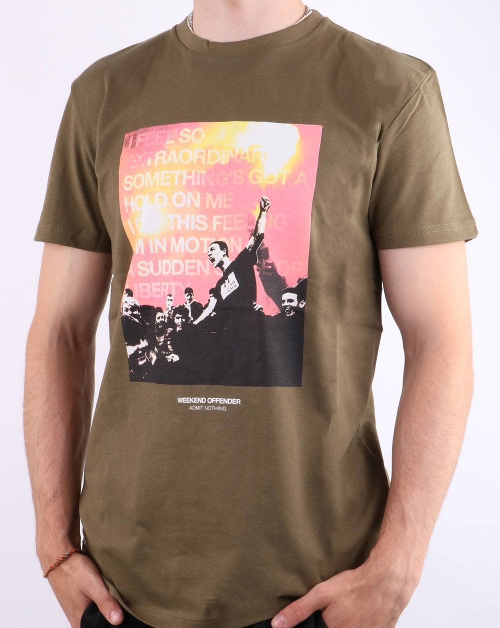 Weekend Offender True Faith T-Shirt Militärgrün