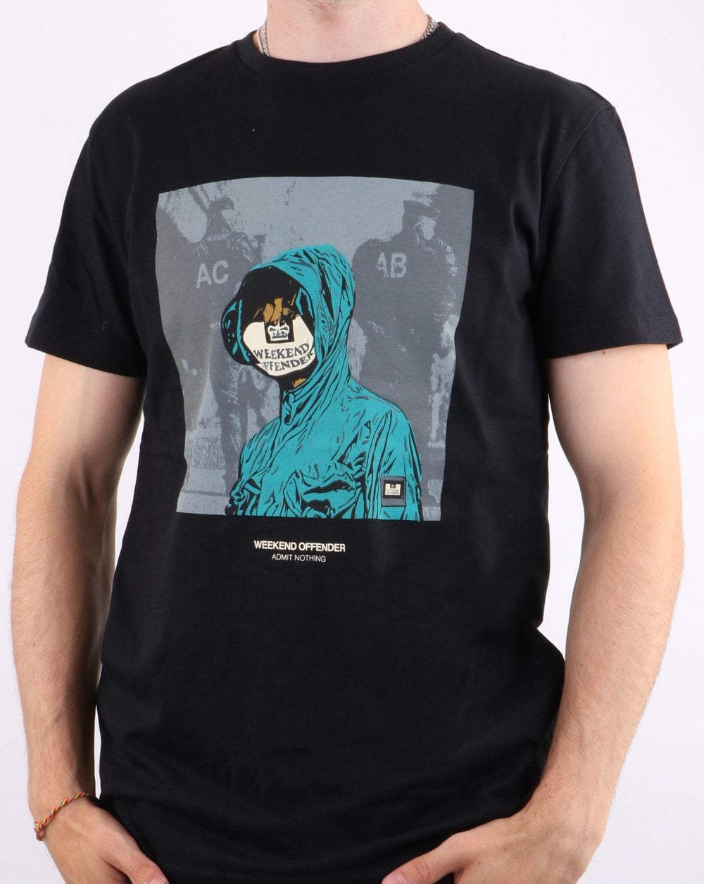 Weekend Offender Acab T Shirt Black