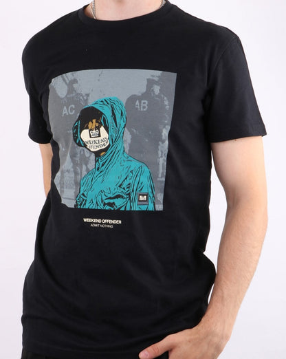 Weekend Offender Acab T-Shirt Schwarz