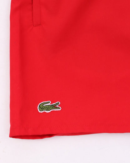Lacoste Badeshorts Rot/Marineblau