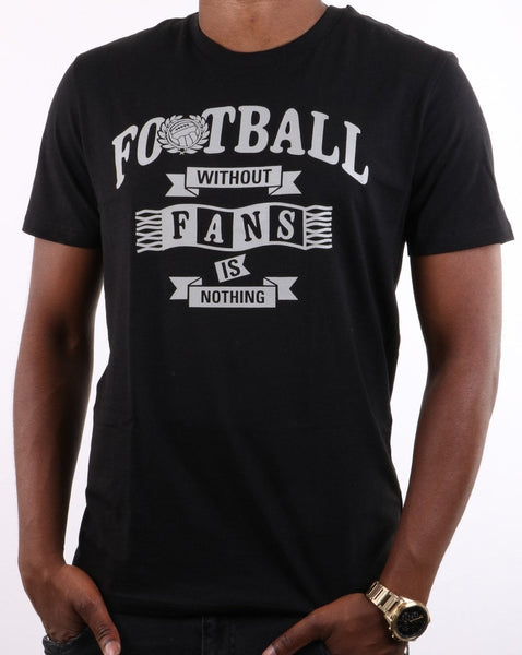 Football Without Fans T-shirt Black