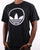 Adidas Originals Circle Trefoil T Shirt Black/White