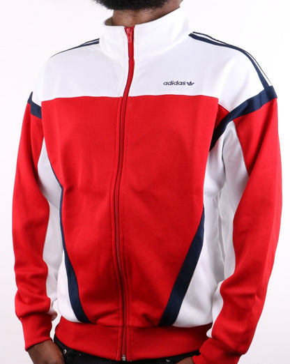 Adidas Originals Classics Trainingsjacke Scharlachrot/Weiß