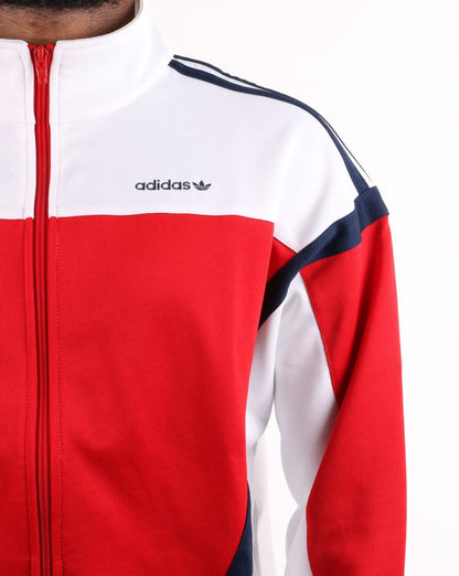 Adidas Originals Classics Trainingsjacke Scharlachrot/Weiß