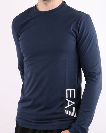 Ea7 T-Shirt Marineblau