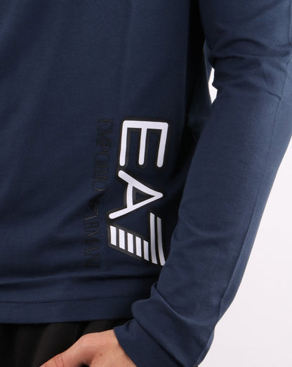 Ea7 T-Shirt Marineblau