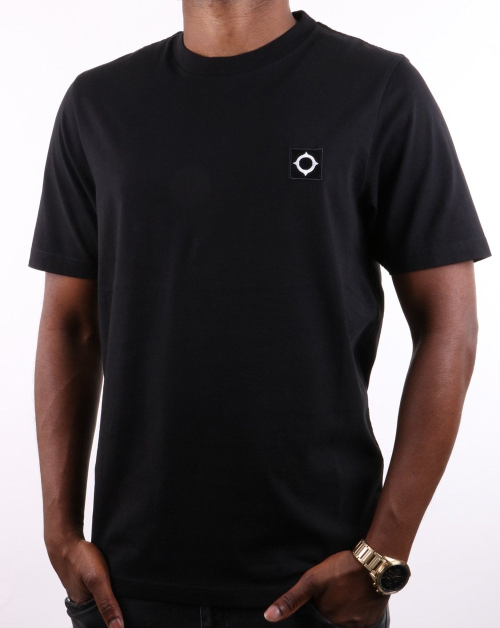 Ma.strum Icon T-Shirt Tiefschwarz