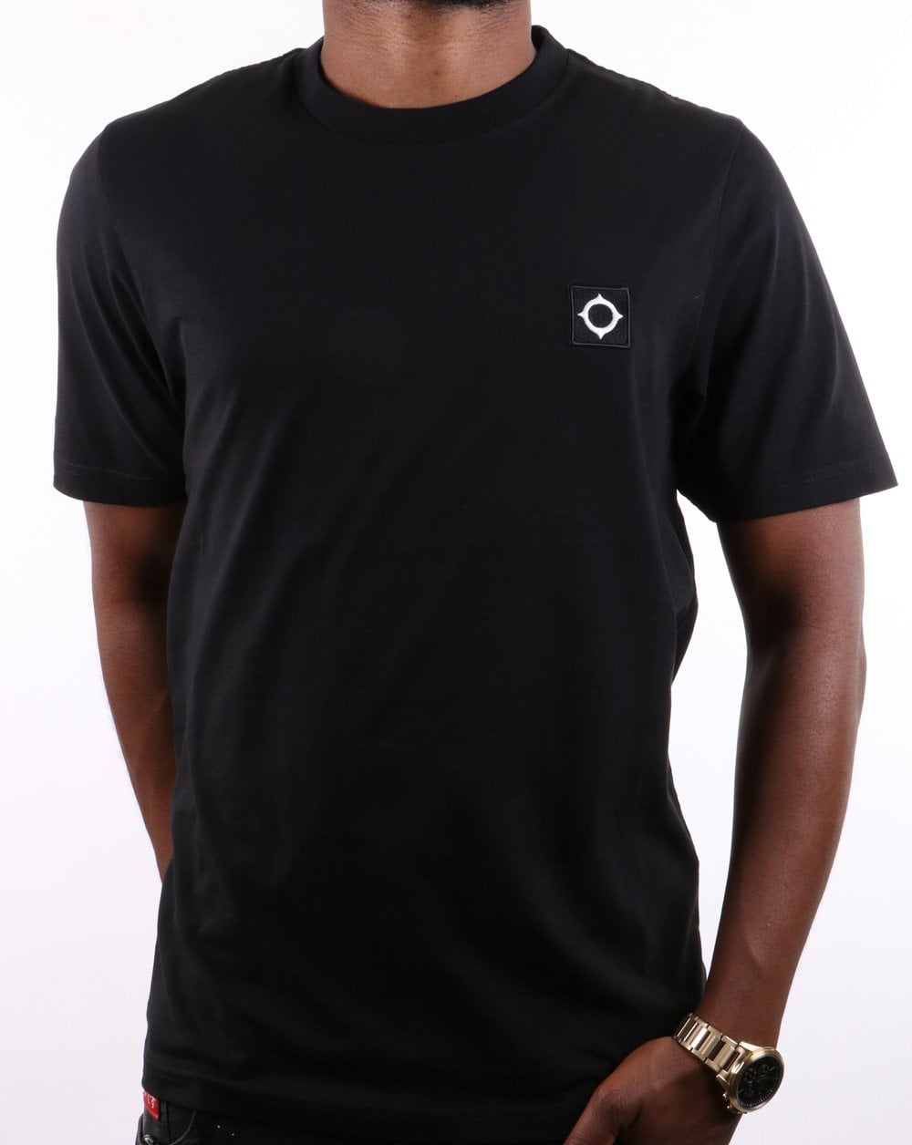 Ma.strum Icon T-Shirt Tiefschwarz