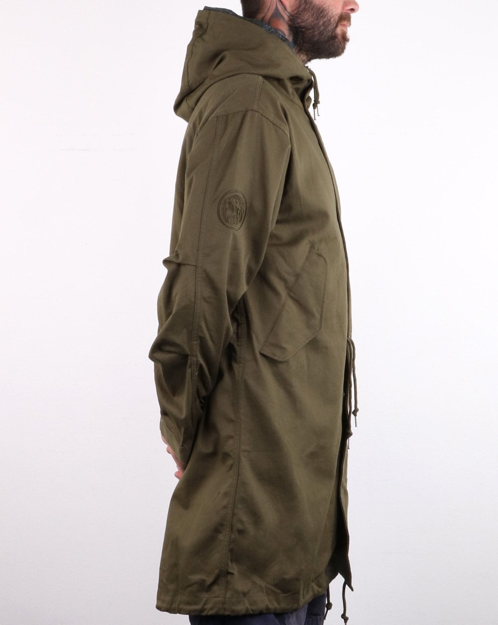 Pretty Green Lomas Parka Grün