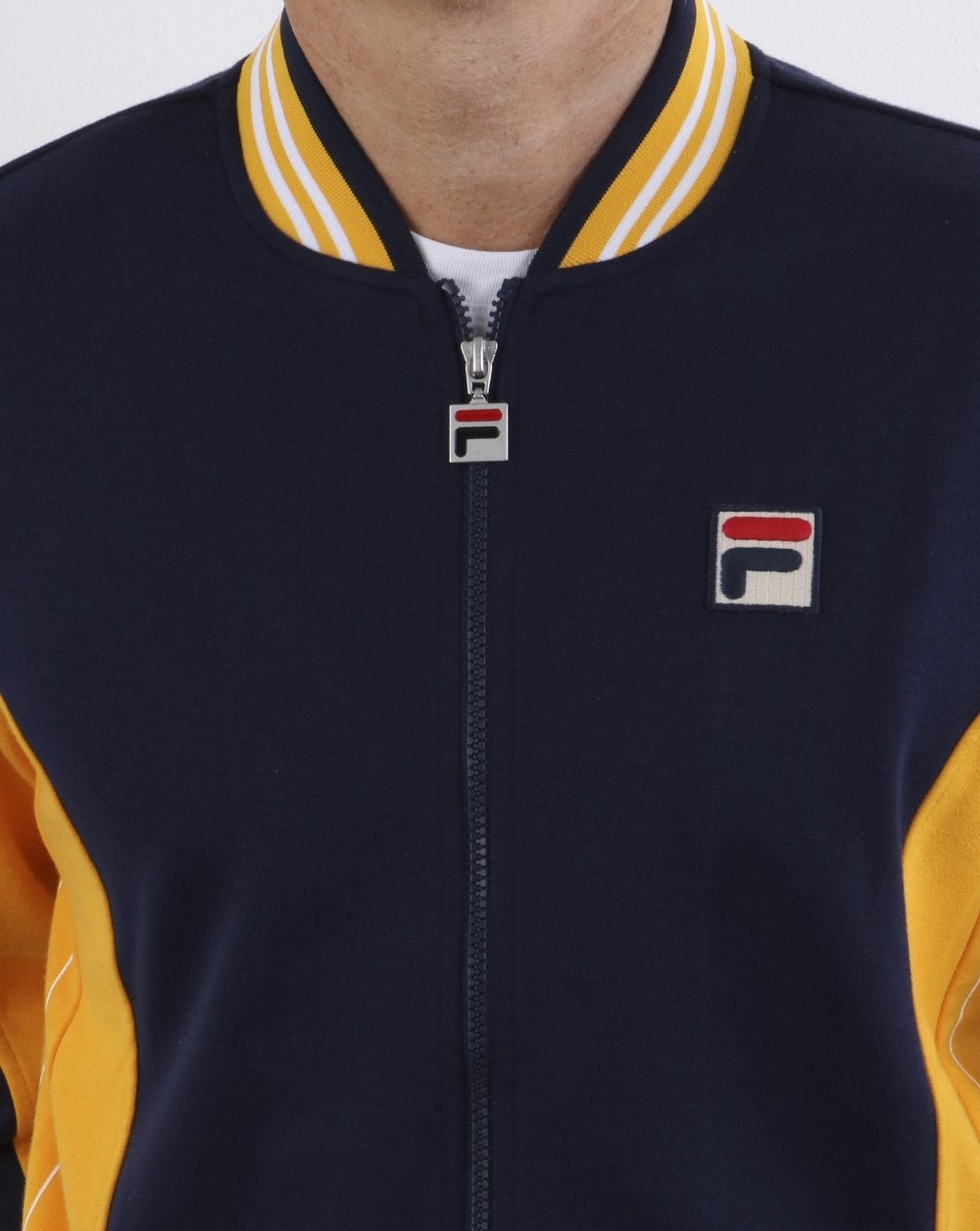 Fila Vintage Settanta Track Top Pro F Exclusive Navy/Golden Yellow