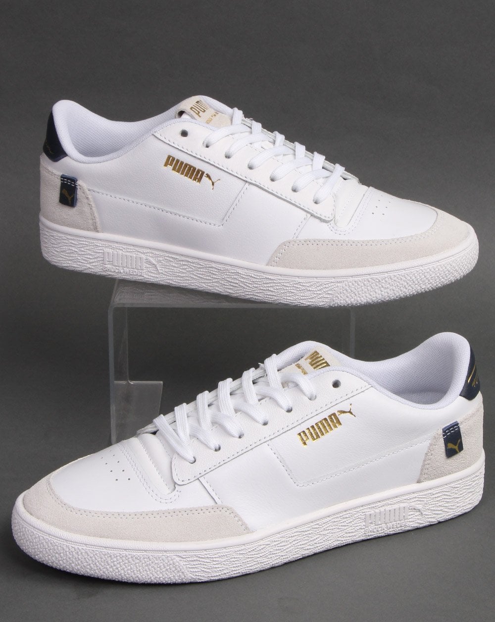 Puma Ralph Sampson Trainer Weiß/Marineblau