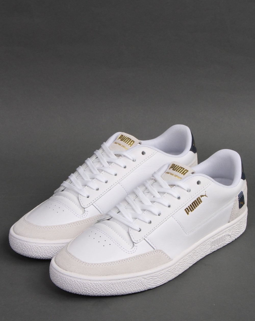 Puma Ralph Sampson Trainer Weiß/Marineblau
