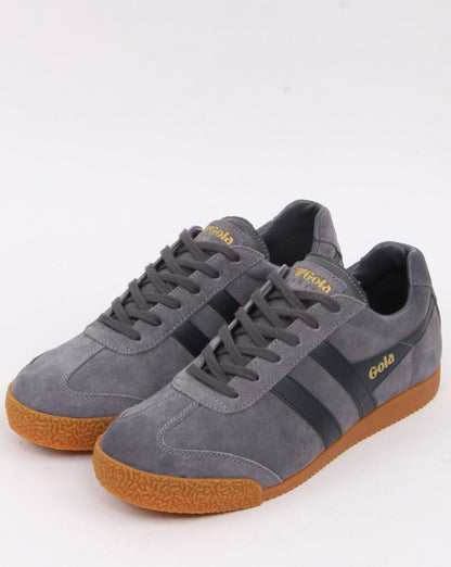 Gola Harrier Wildleder-Sneaker Shadow/Marineblau